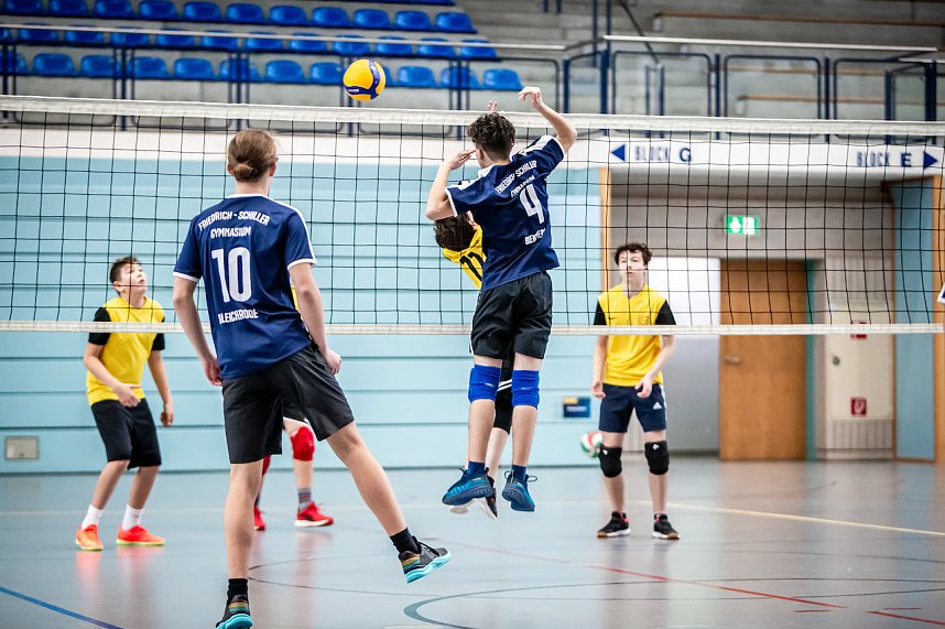 Volleyballturniere f&uuml;r "Jugend trainiert f&uuml;r Olympia" in Nordhausen