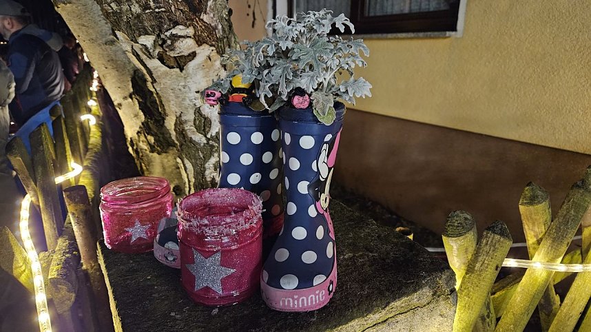 Lichterfest an der Grundschule Petersdorf