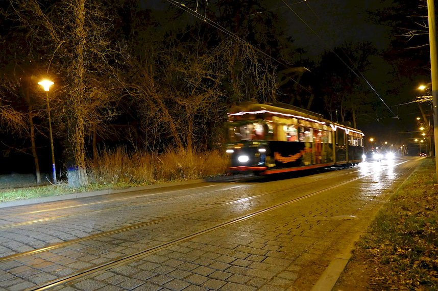 Die "Weihnachtsbahn" war unterwegs