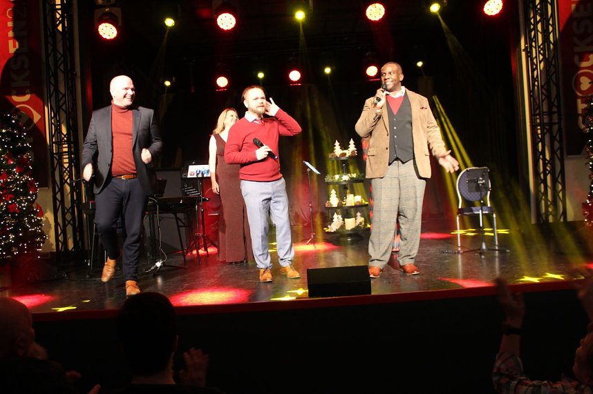 Weihnachtskonzert im Stocksen in Sondershausen mit dem Tenortrio Fellas