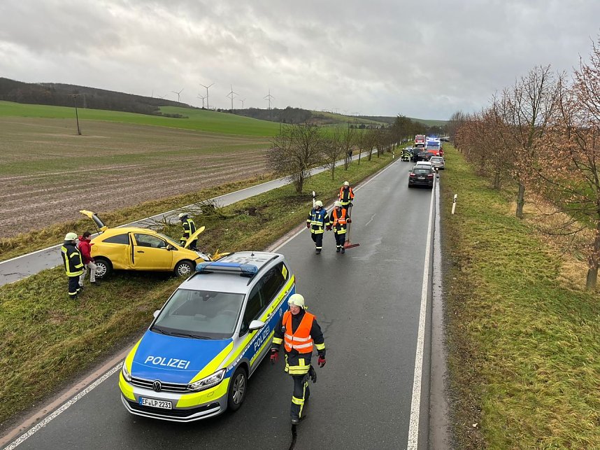 Unfall bei Heringen