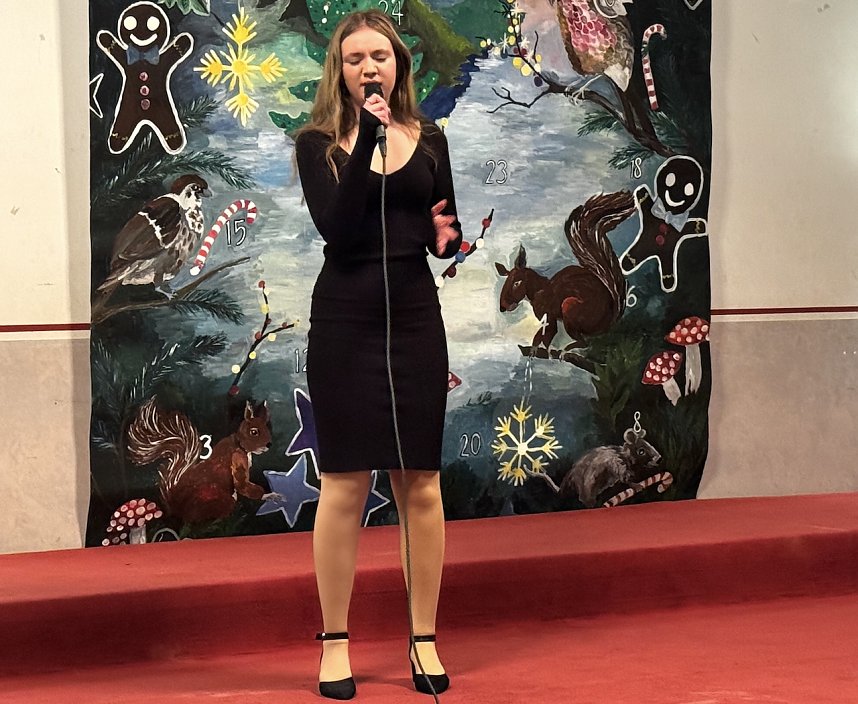 Lina Kurch begeisterte mit "In the stars"