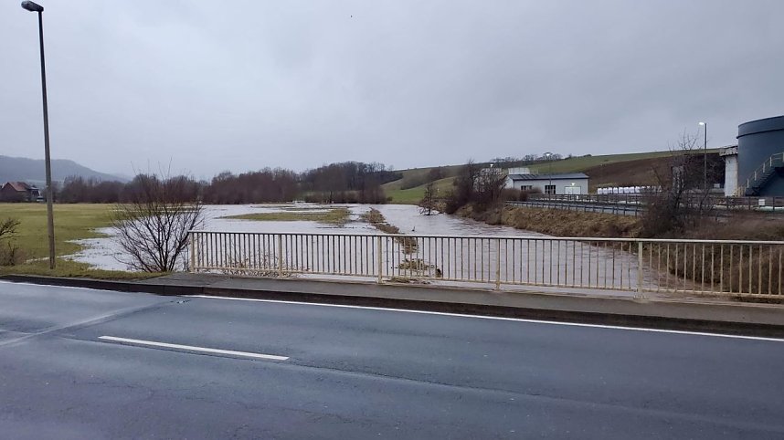 Hochwasser in Nordhausen