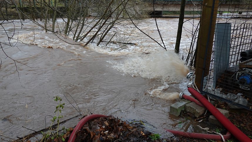 Hochwasser im Landkreis Nordhausen