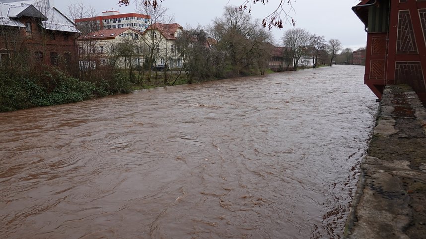Hochwasser im Landkreis Nordhausen