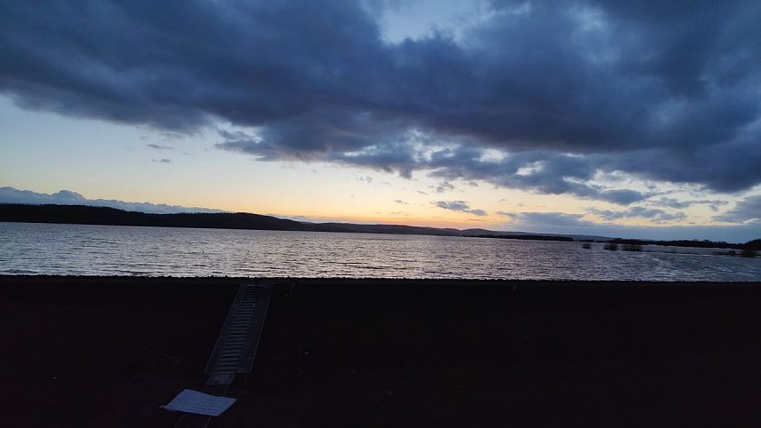 Voller Stausee bei Kelbra