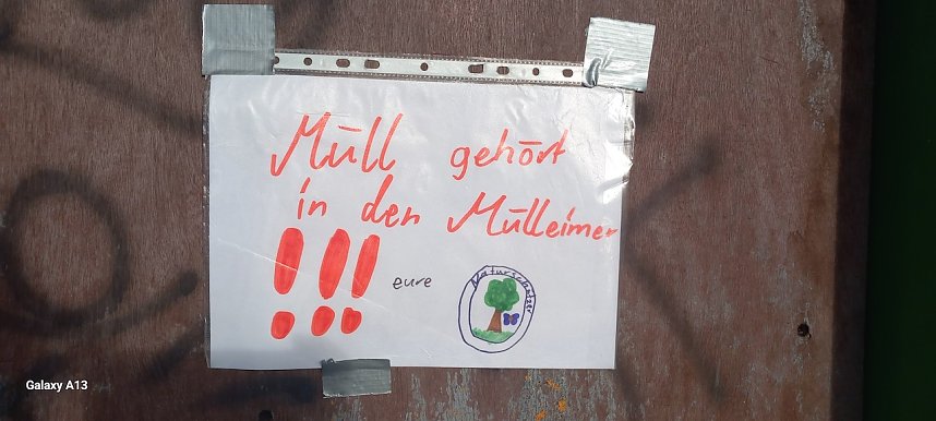 Kinder wehren sich gegen Verm&uuml;llung &ouml;ffentlicher Pl&auml;tze