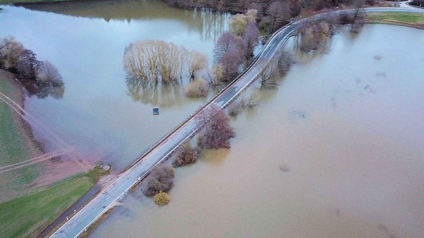 Ibergtalsperre zwischen Buchholz und Stempeda