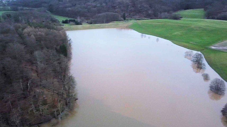 Ibergtalsperre zwischen Buchholz und Stempeda