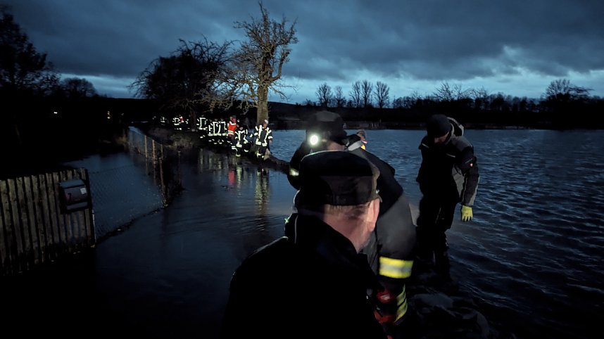 Flut in Windehausen - Dezember 2023