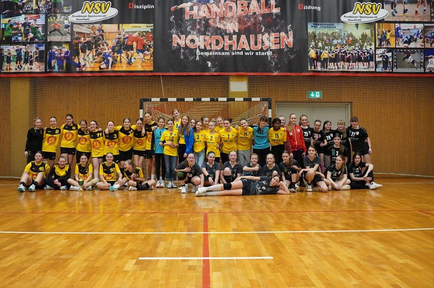 Handballturnier der Damen C Jugend