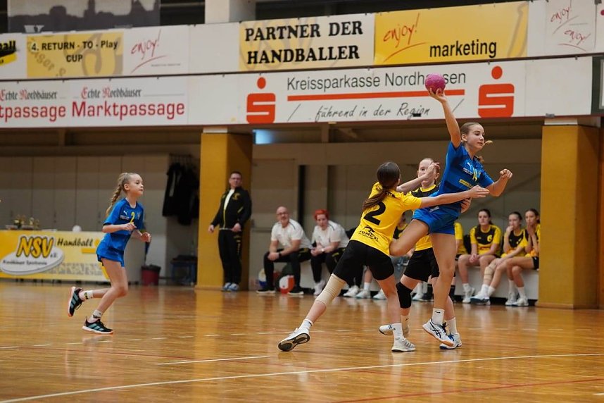 Handballturnier der Damen C Jugend