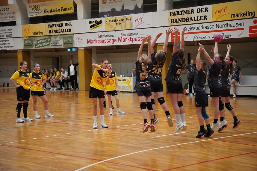 Handballturnier der Damen C Jugend