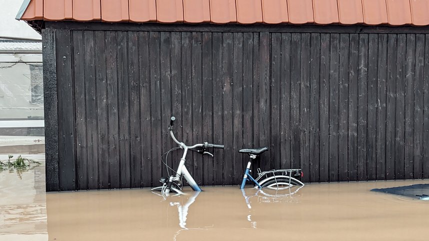 Land unter in Windehausen - Dezember 2023