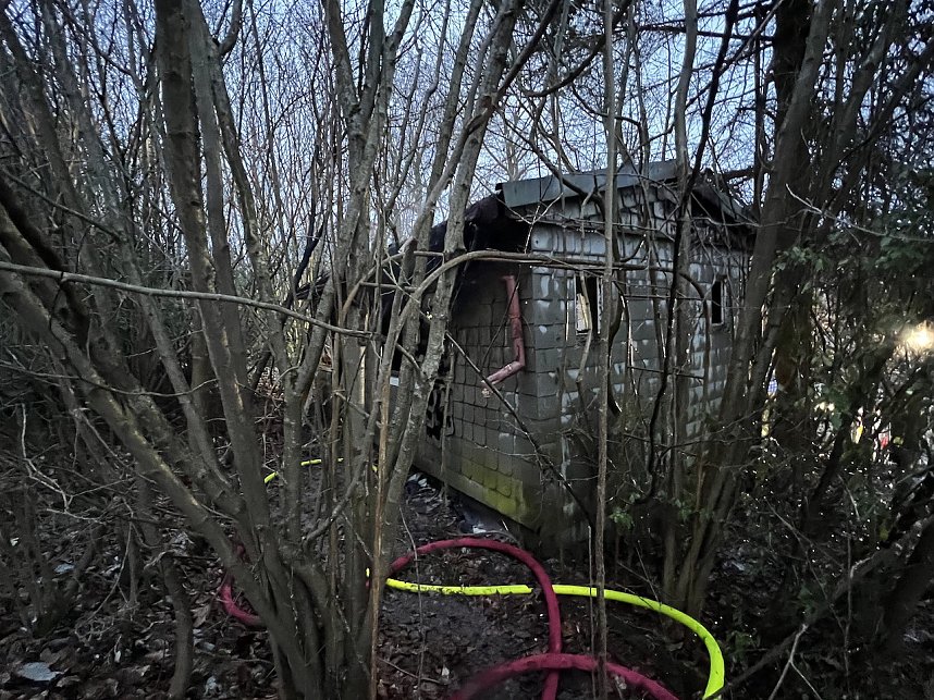 Gartenlaube brannte in Bleicherode