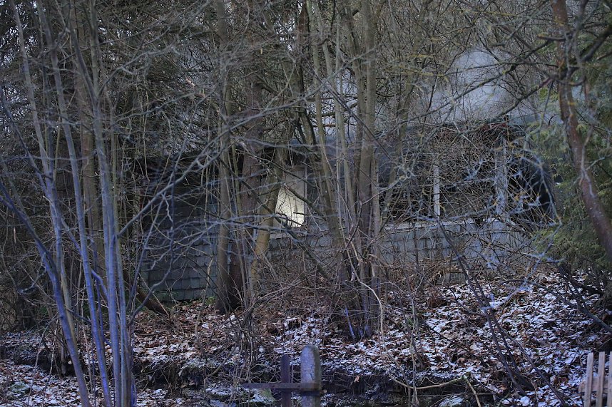 Gartenlaube brannte in Bleicherode