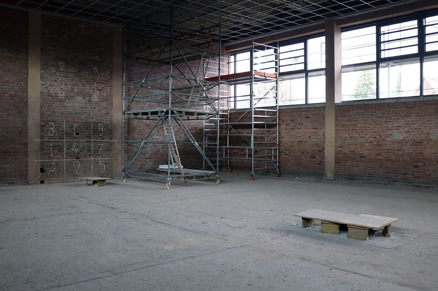 Turnhalle der Berufsschule wird saniert