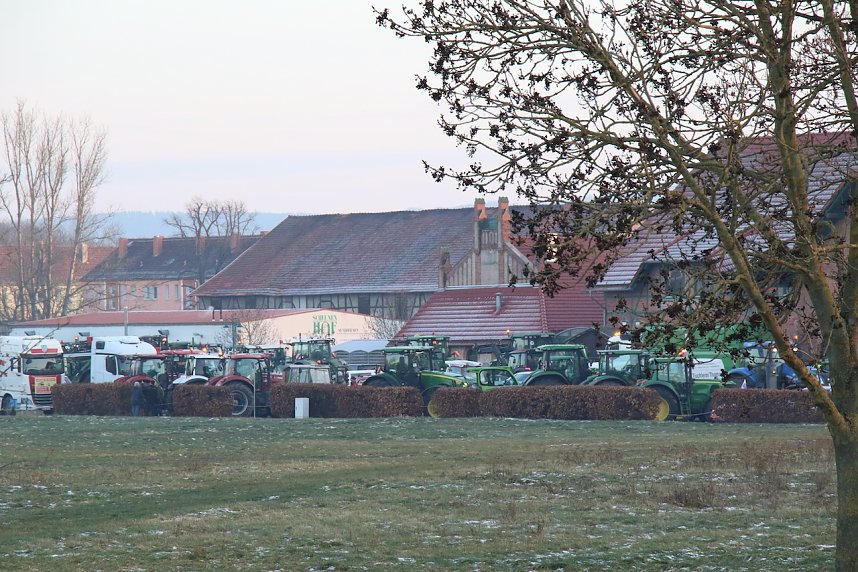 Bauernproteste in Nordhausen
