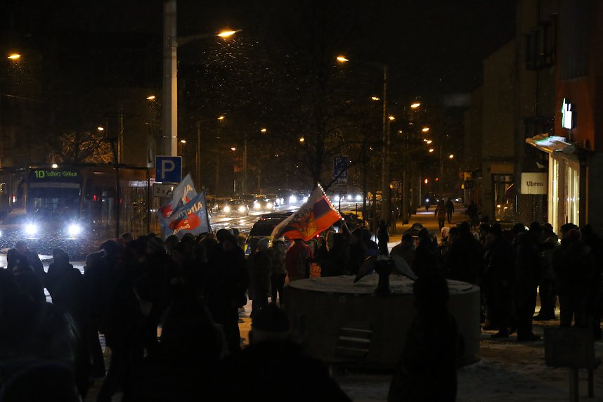 Demonstration in Nordhausen