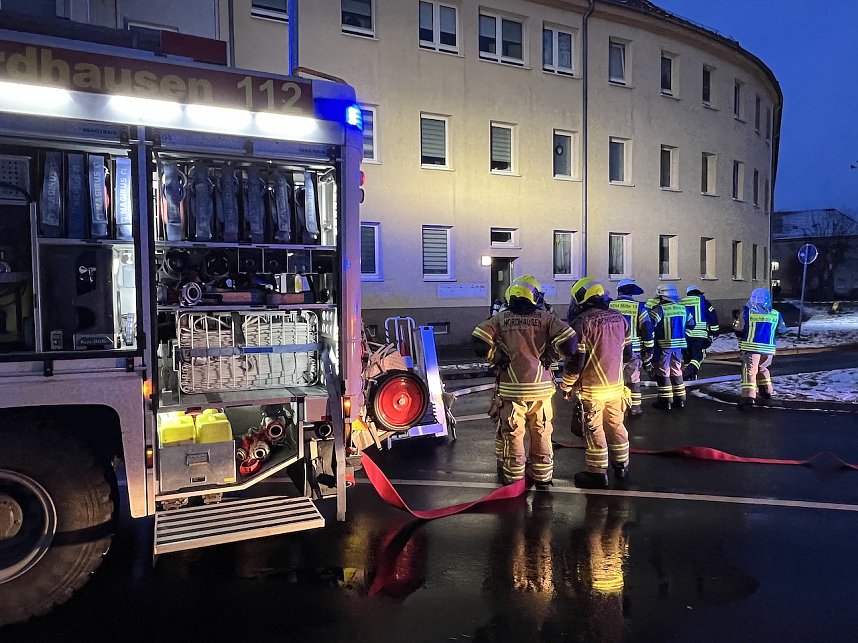 Wieder brannte es in der Leimbacher Stra&szlig;e