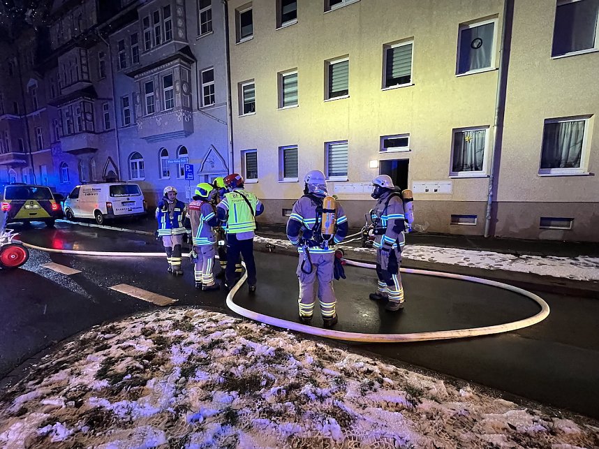 Wieder brannte es in der Leimbacher Stra&szlig;e
