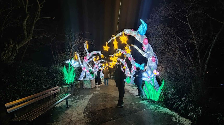 Peter Blei unterwegs in magischen Lichterwelten