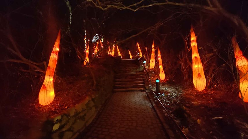 Peter Blei unterwegs in magischen Lichterwelten