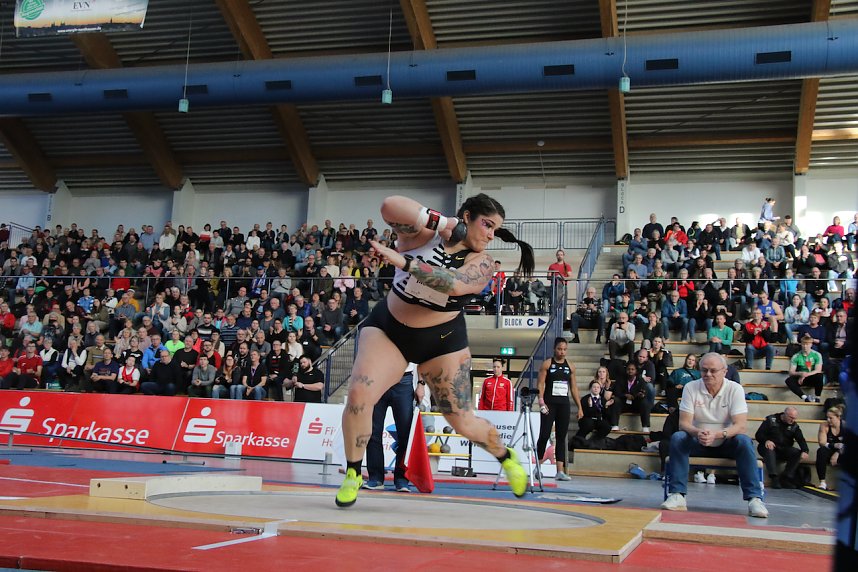 15. Kugelsto&szlig; Indoor in Nordhausen