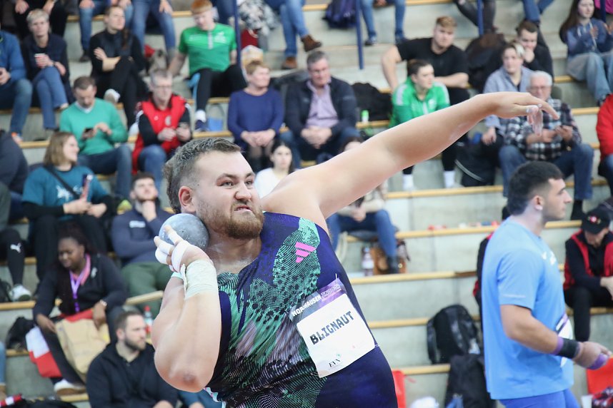 15. Kugelsto&szlig; Indoor in Nordhausen