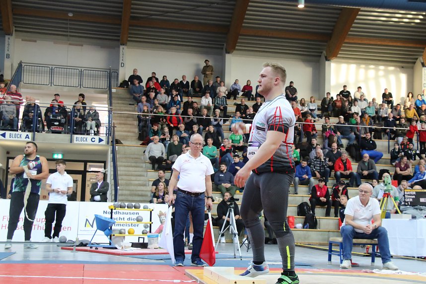 15. Kugelsto&szlig; Indoor in Nordhausen