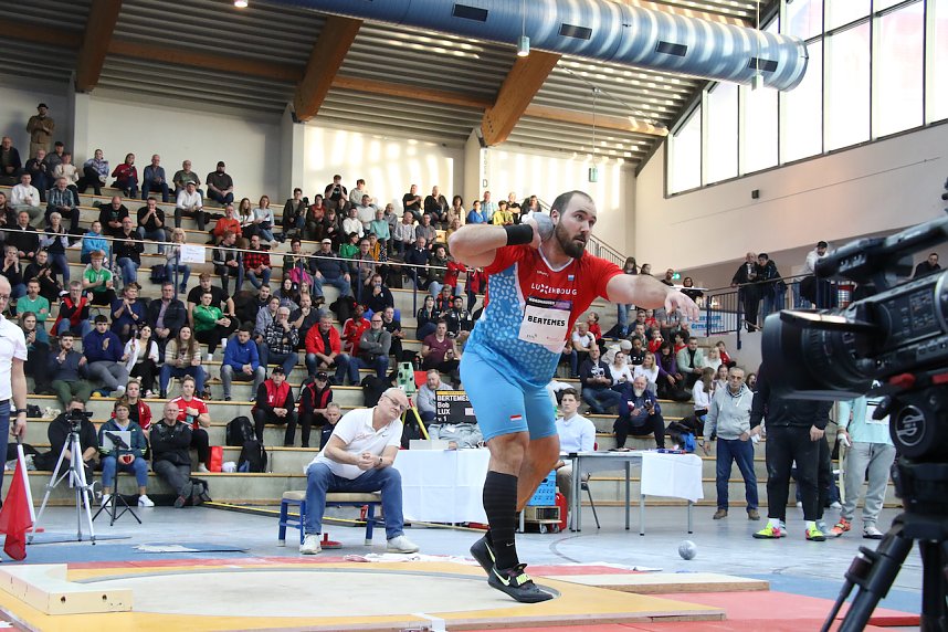 15. Kugelsto&szlig; Indoor in Nordhausen