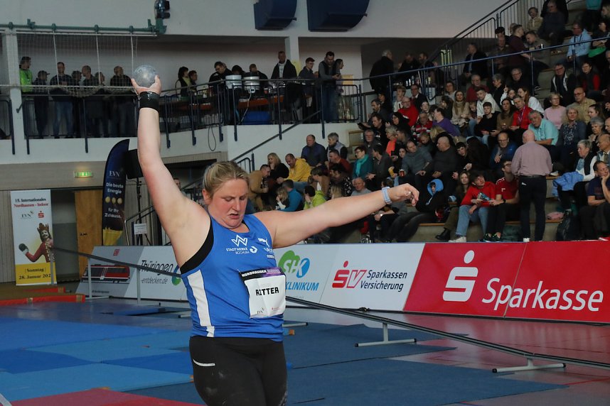 15. Kugelsto&szlig; Indoor in Nordhausen