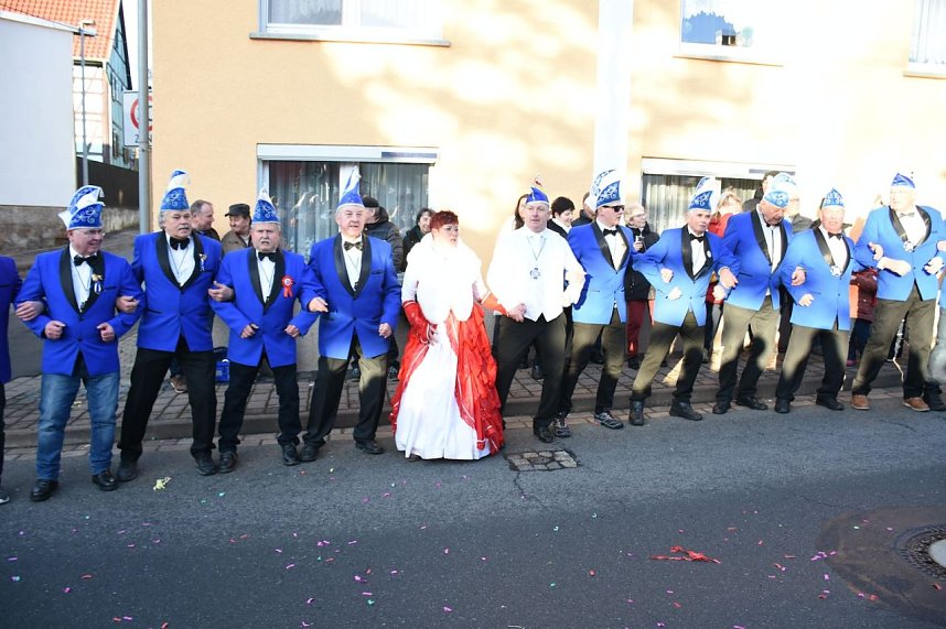 Karnevalsumzug in Leinbach