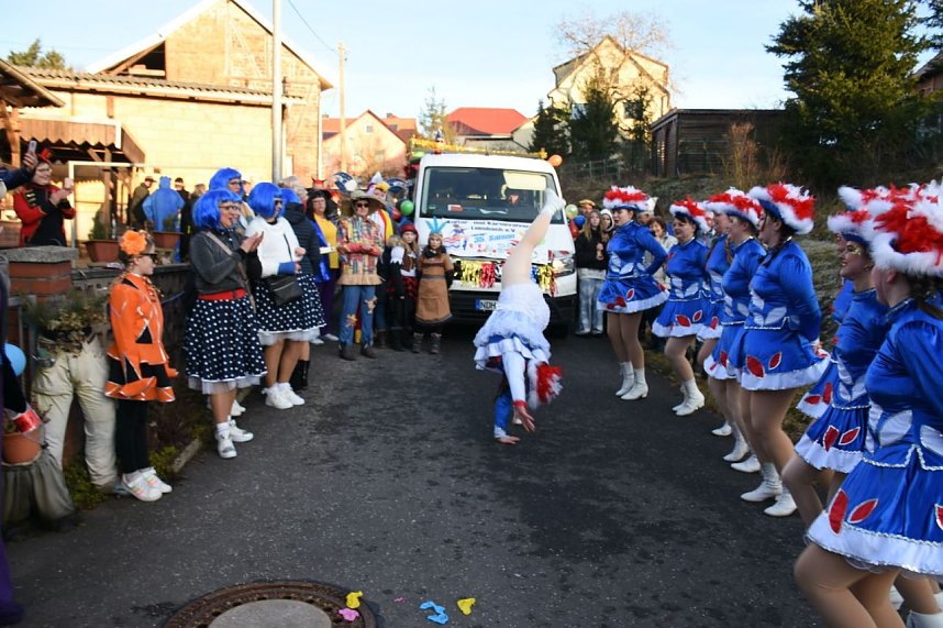 Karnevalsumzug in Leinbach