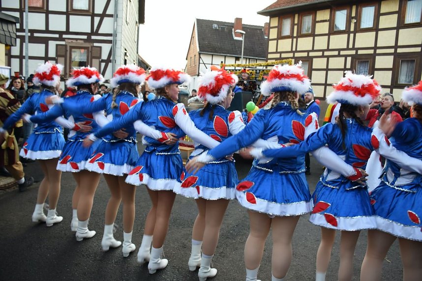 Karnevalsumzug in Leinbach