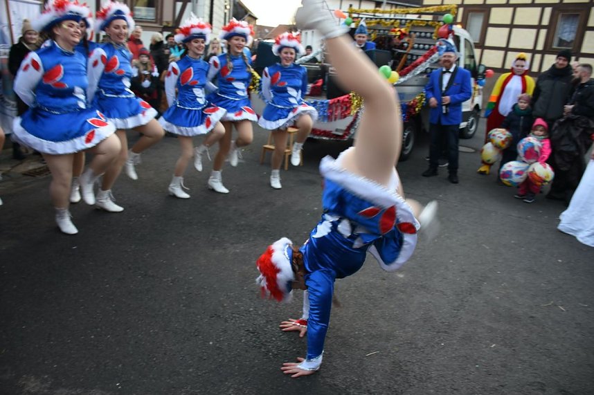 Karnevalsumzug in Leinbach