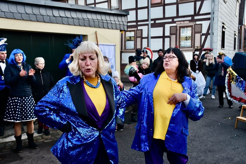 Karnevalsumzug in Leinbach