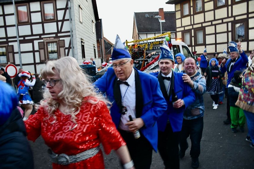 Karnevalsumzug in Leimbach