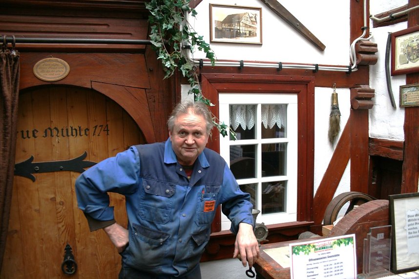 M&uuml;hle besichtigt