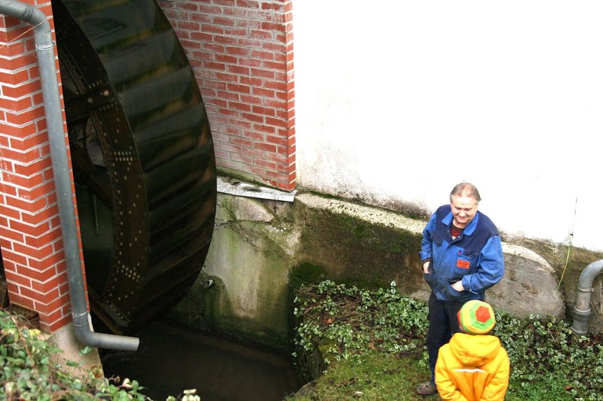 M&uuml;hle besichtigt