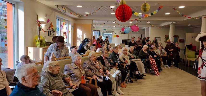 Rosenmontag in der Tagespflege