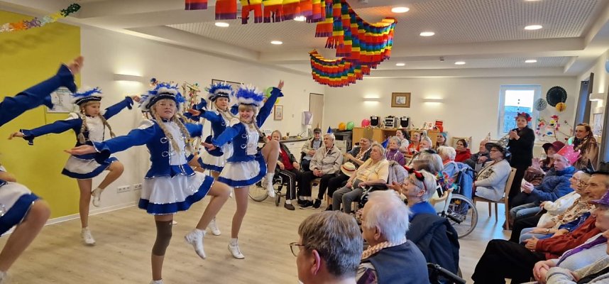 Rosenmontag in der Tagespflege