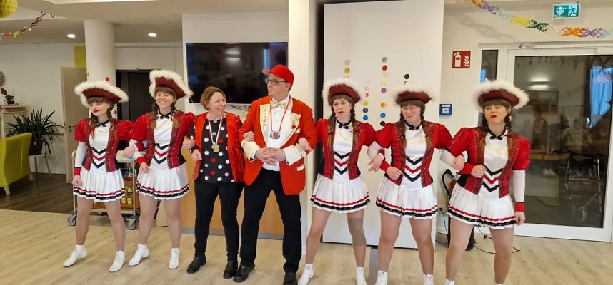 Rosenmontag in der Tagespflege