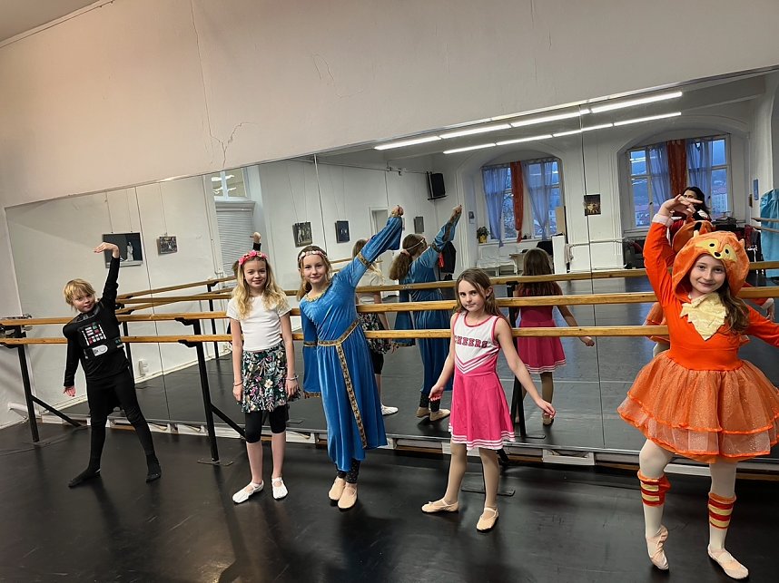 Faschingswoche im Tanzstudio Radeva