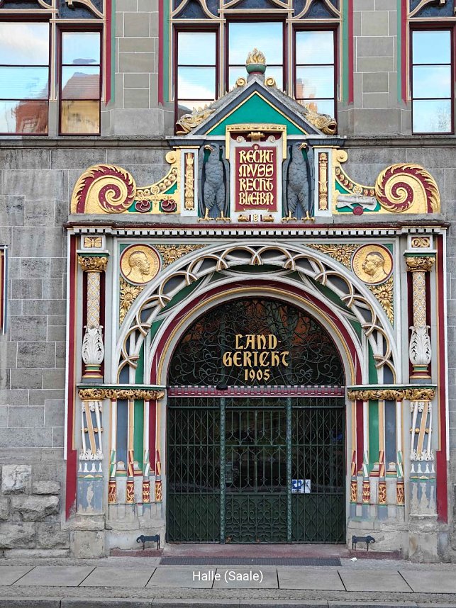 Peter Blei unterwegs in Halle