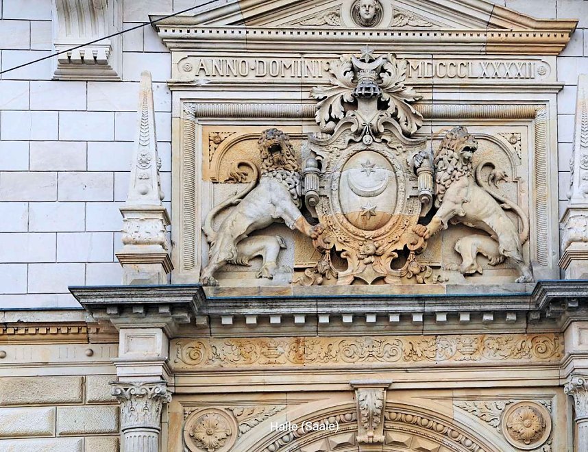 Peter Blei unterwegs in Halle