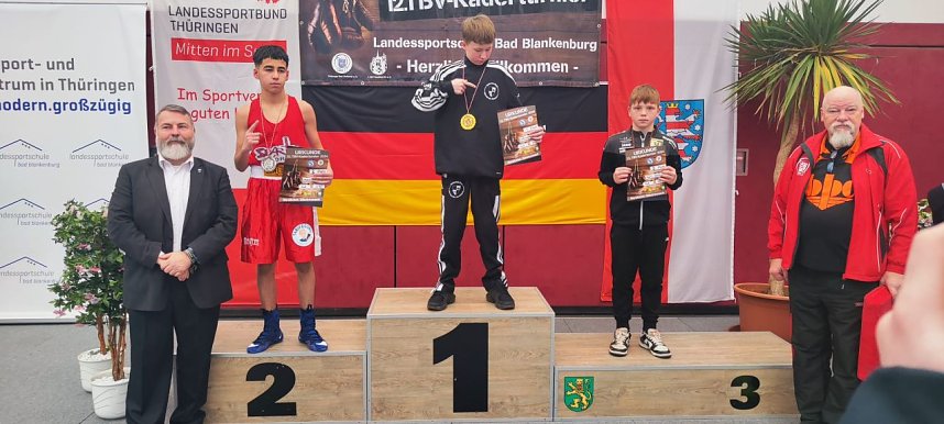 Die BSG Boxer beim 12. TBV Kaderturnier