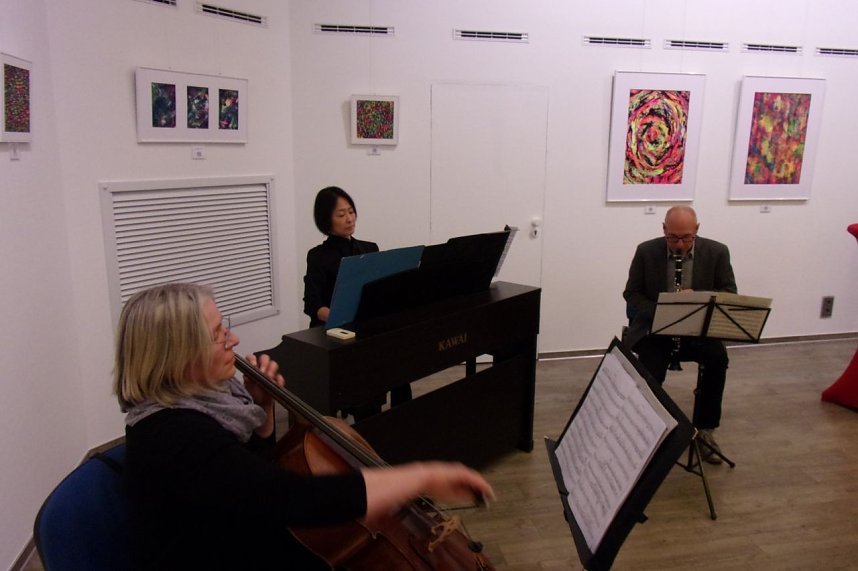 Vernissage in der Galerie der Kreissparkasse