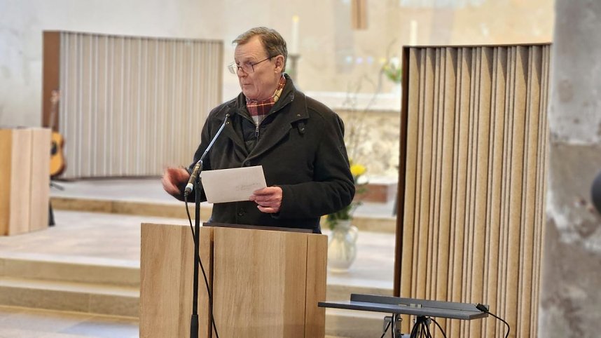 Historische Grundsteinlegung an der Kirche St. Johannis in Ellrich