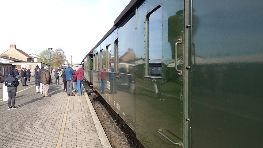 Alles klar zur Sonderfahrt